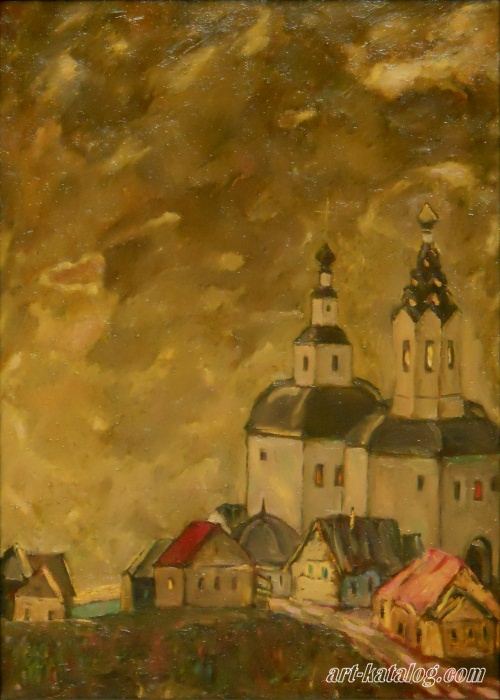 У церкви